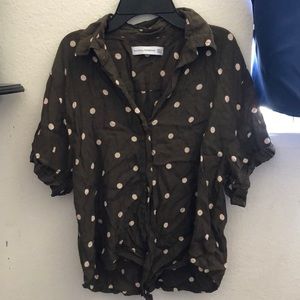 Dark green Dotted top Faithful The Brand